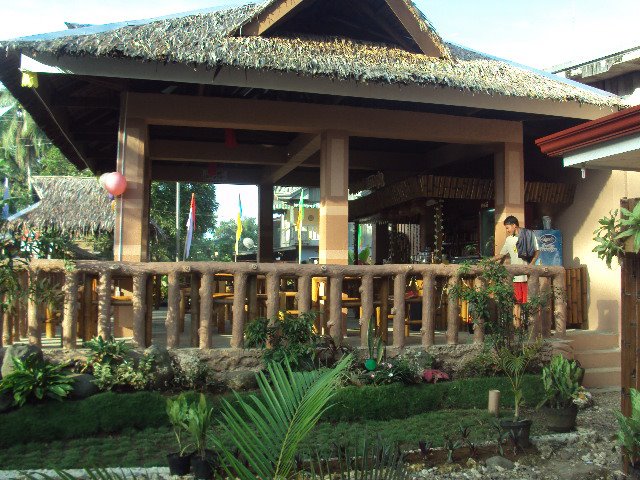 View with beautiful and relaxing garden